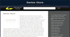 Desktop Screenshot of barbiedollsstoreca.info