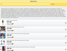 Tablet Screenshot of barbiedollsstoreca.info